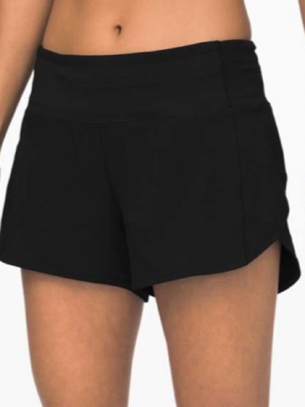 lululemon athletica Speed Up Mid-Rise 4" Shorts - Black